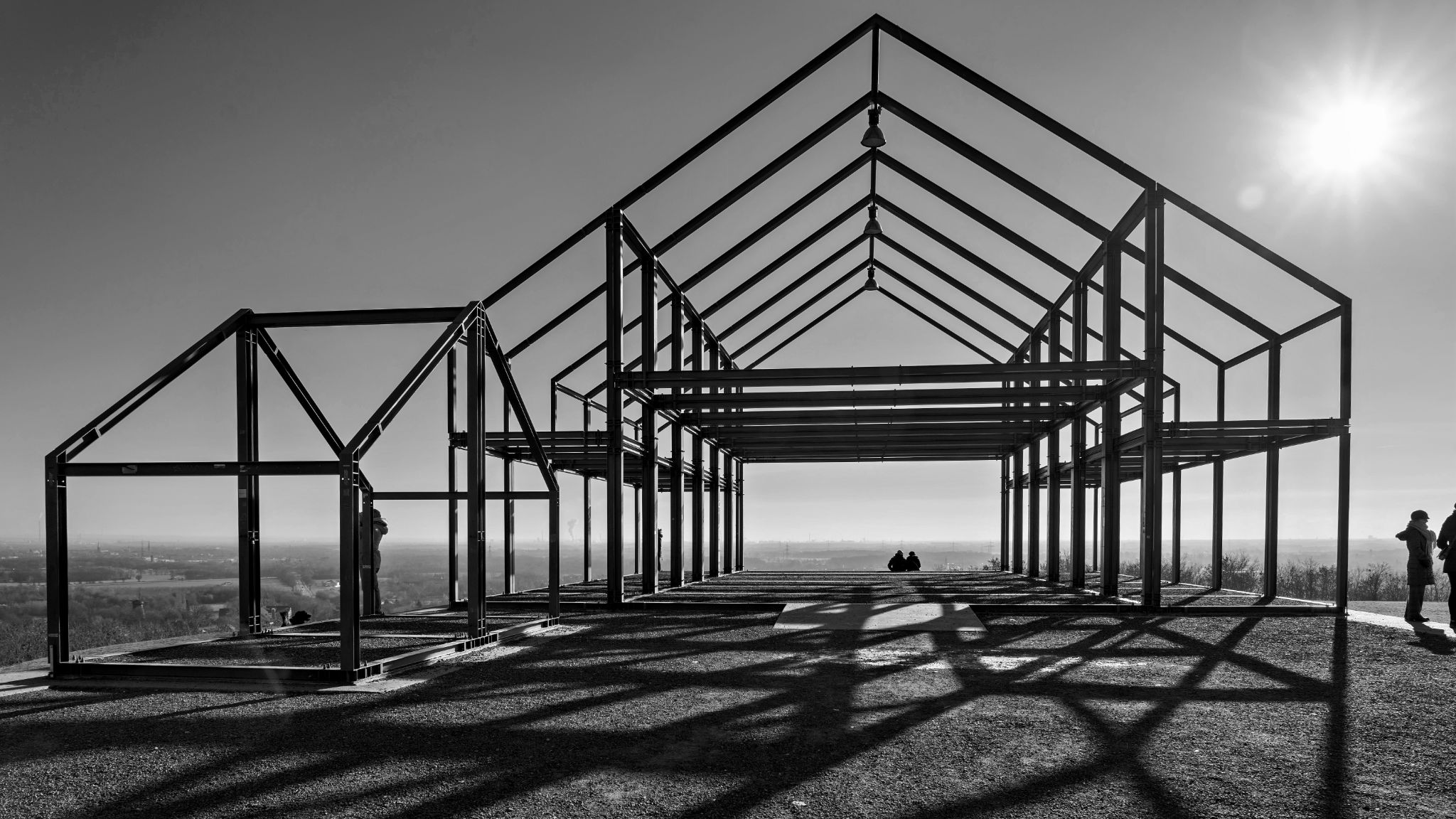 Januar 2019: Neukirchen-Vluyn - Haus der Stille auf der Halde Norddeutschland